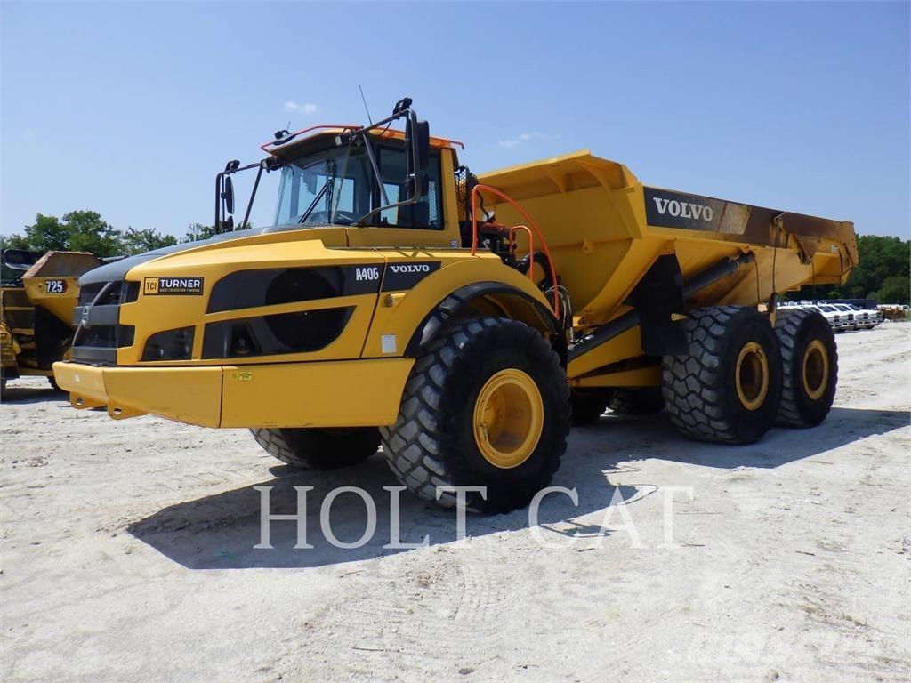Volvo A40G 鉸接式起吊車
