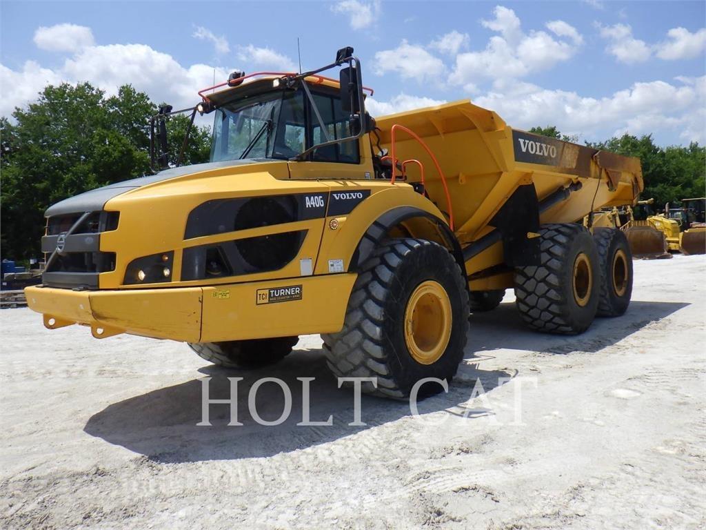 Volvo A40G 鉸接式起吊車
