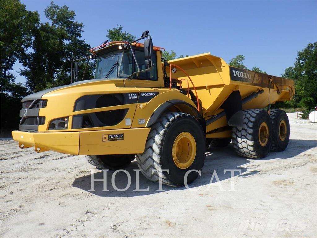 Volvo A40G 鉸接式起吊車