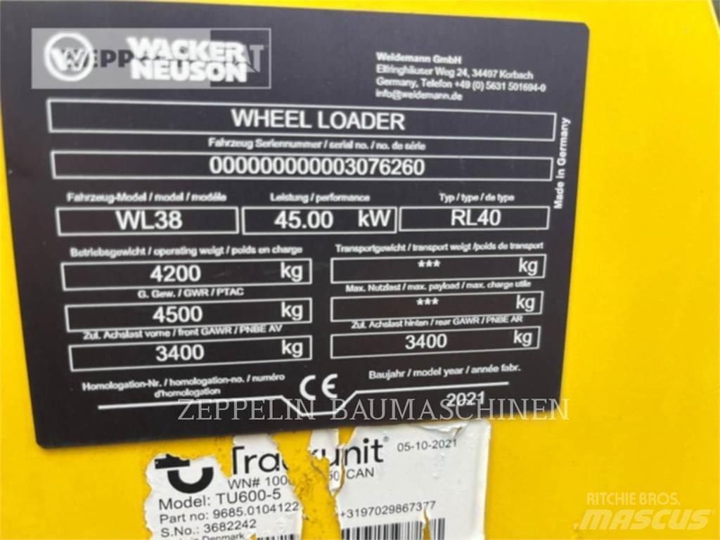 Wacker WL38 輪胎式裝載機