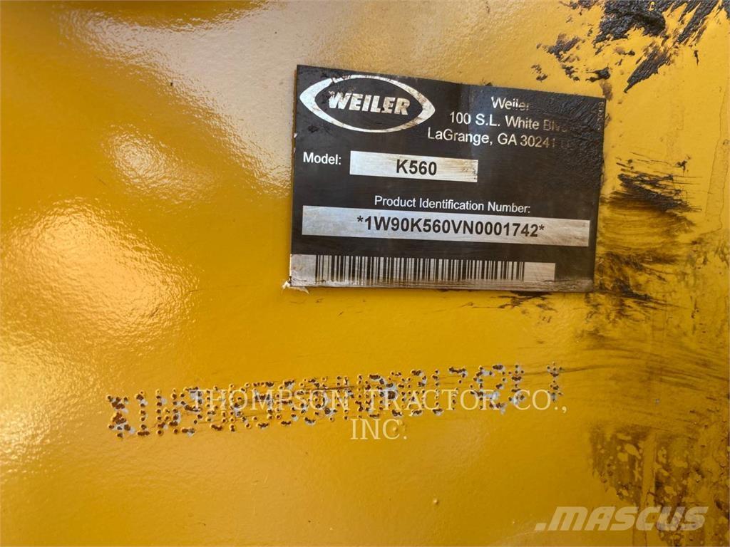 Weiler K560FV 鉗式裝載機