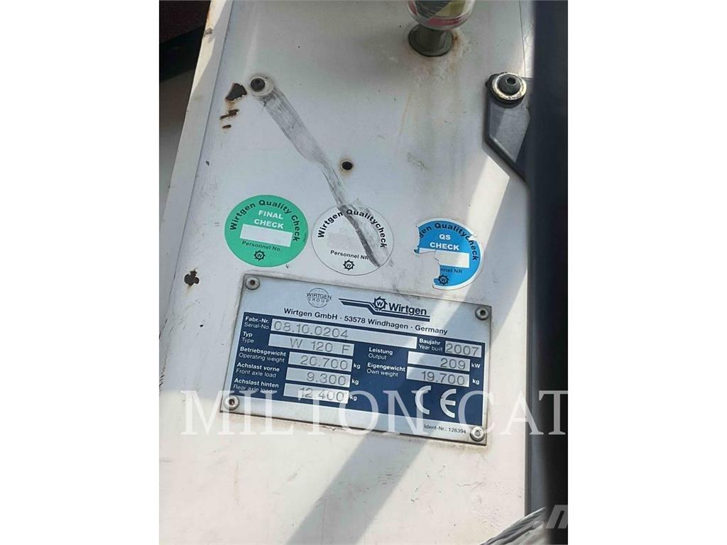 Wirtgen W120F 瀝青冷銑刨機/銑床