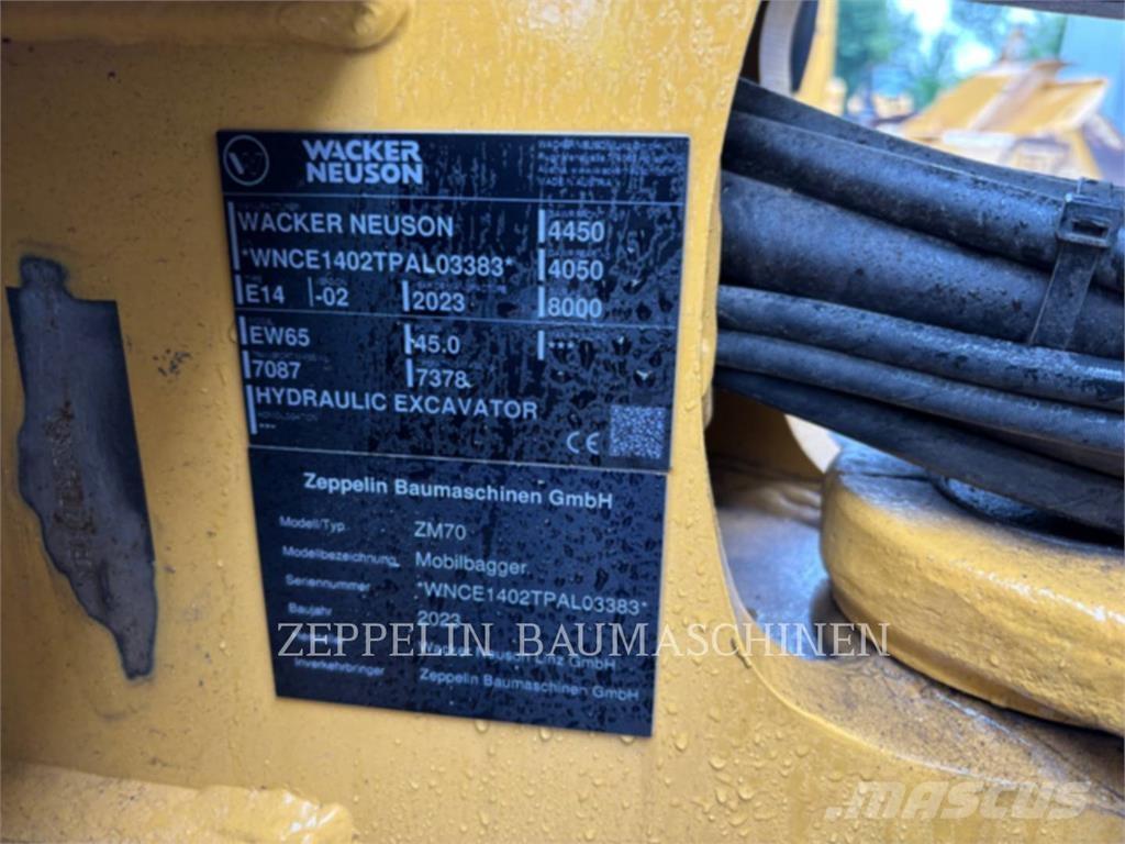 Zeppelin ZM70 旋轉式挖土機/掘鑿機/挖掘機