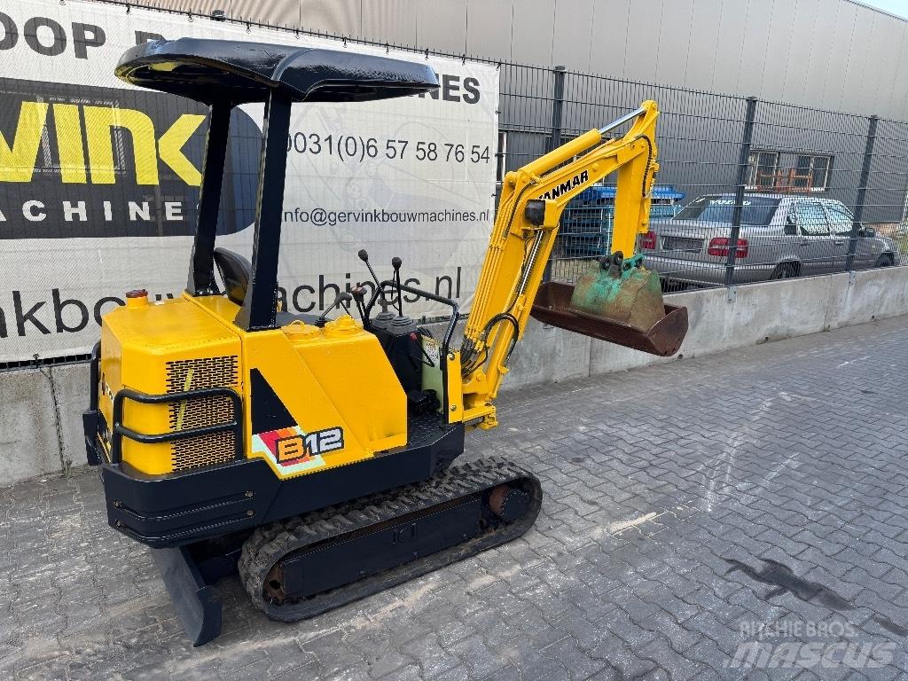 Yanmar B12 小型挖土機/掘鑿機<7t(小型挖掘機)
