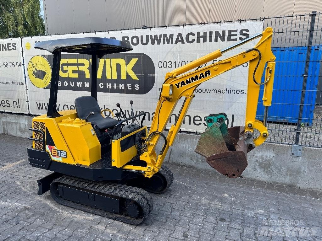 Yanmar B12 小型挖土機/掘鑿機<7t(小型挖掘機)