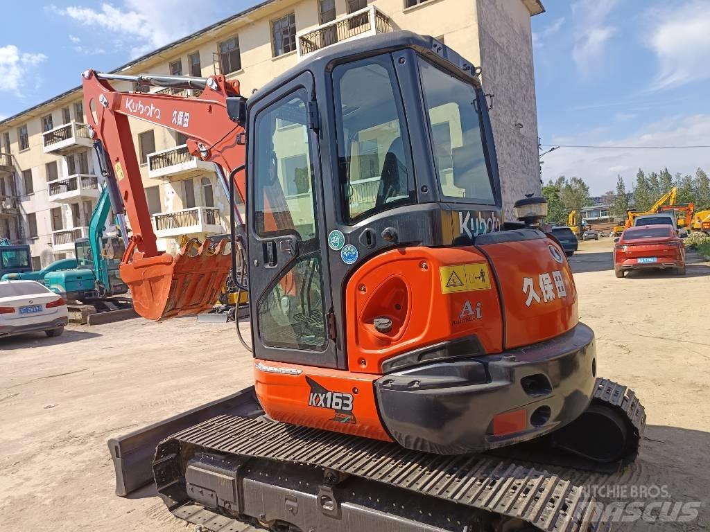 Kubota KX 163 小型挖土機/掘鑿機<7t(小型挖掘機)