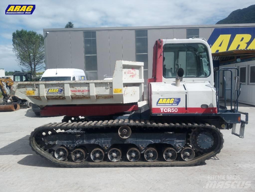 Takeuchi TCR 50 履帶式傾卸車/翻斗車