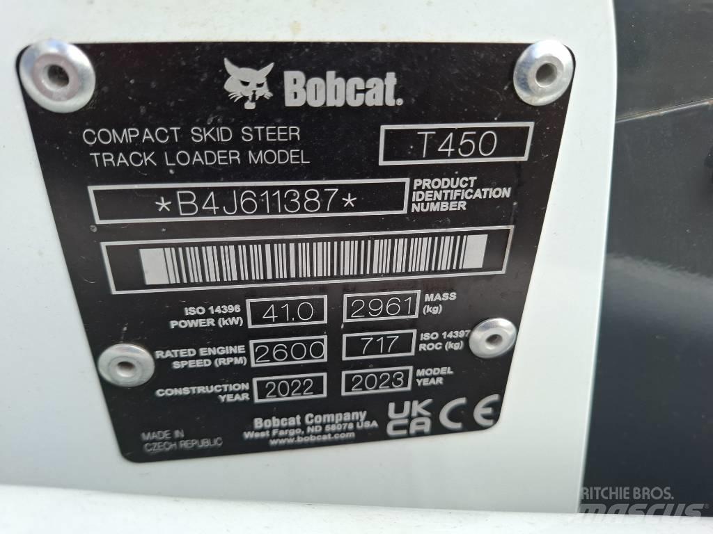 Bobcat T 450 滑移轉向裝載機