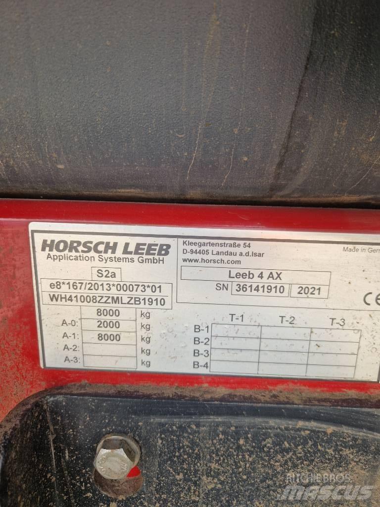Horsch Leeb 4 AX 牽引式噴霧機