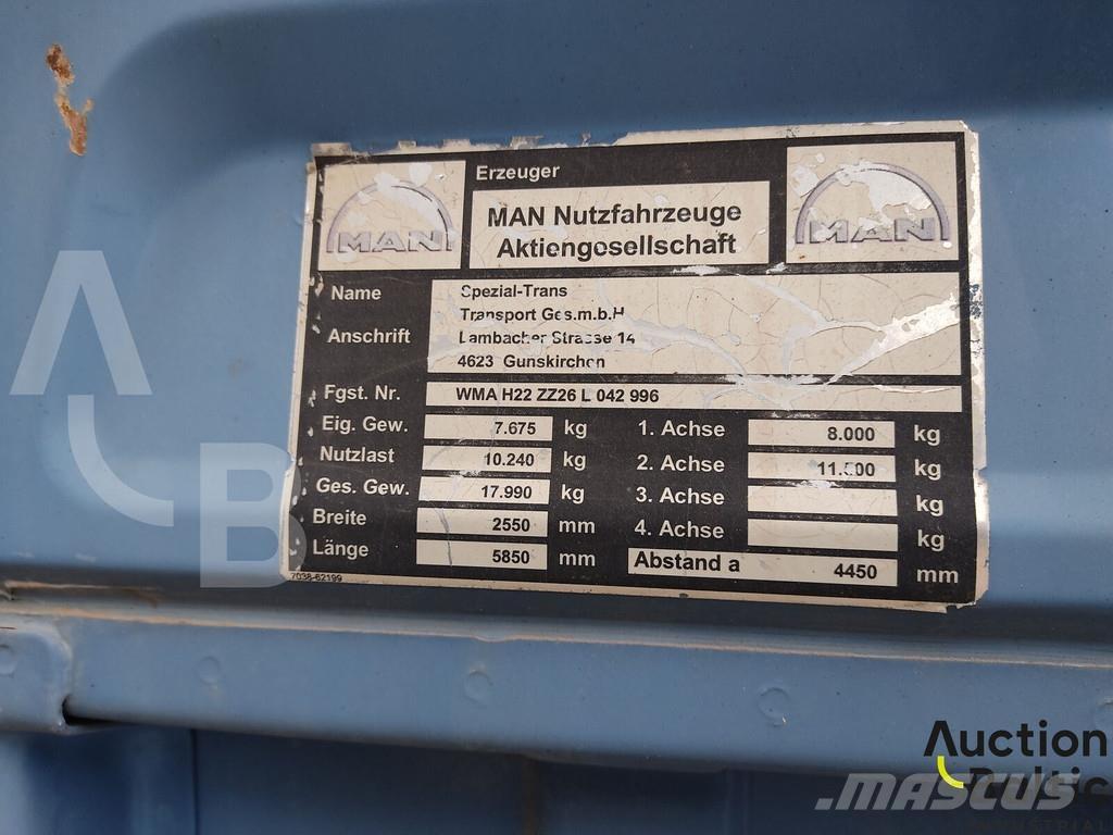 MAN TGA18.430 曳引機組件