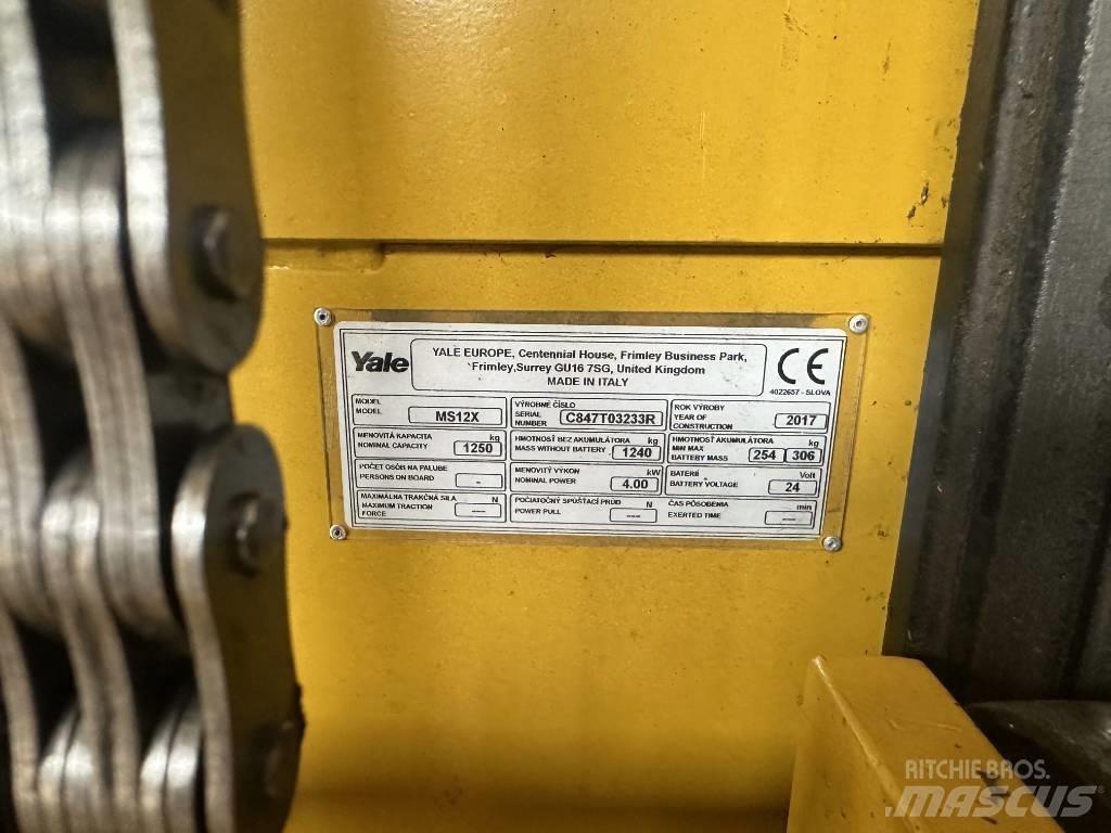 Yale MS12X 行走控制式堆積機