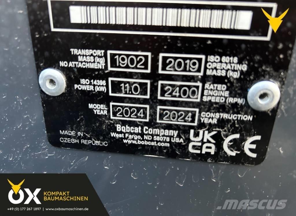 Bobcat E 20z 小型挖土機/掘鑿機<7t(小型挖掘機)