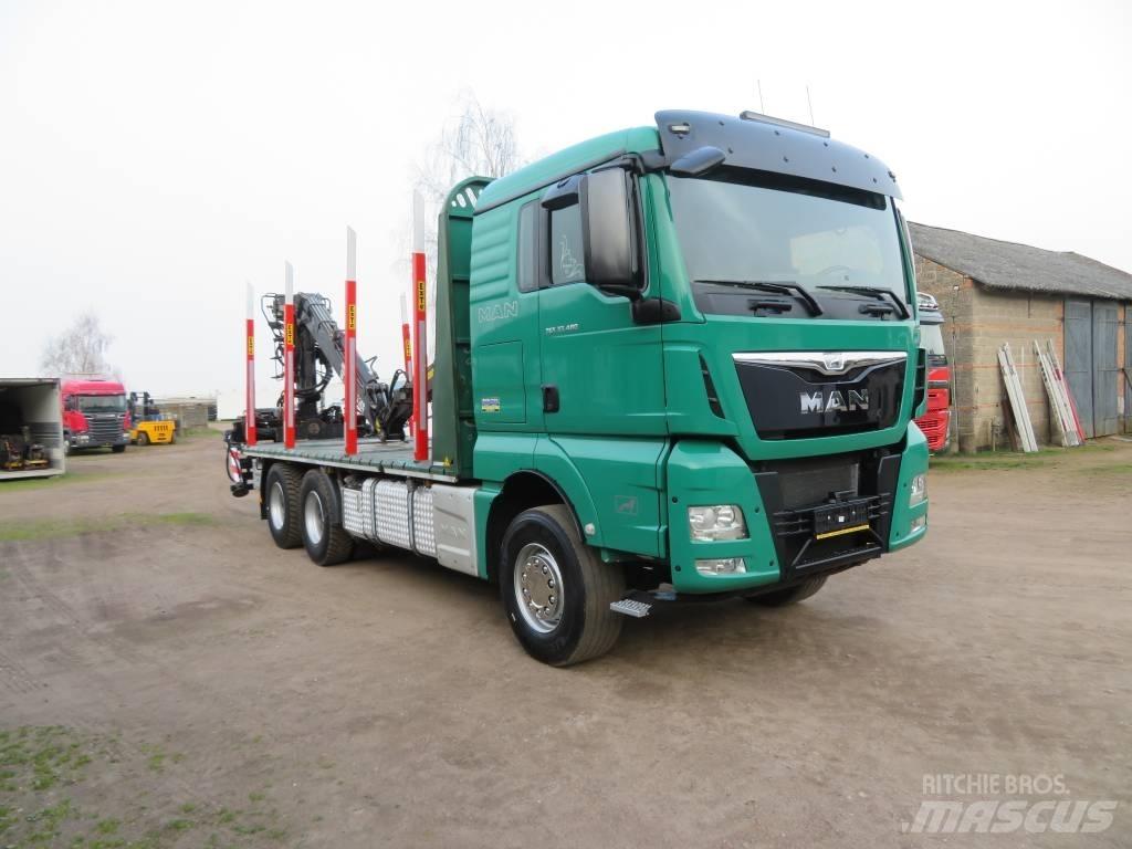 MAN TGX 33.480 木材貨車