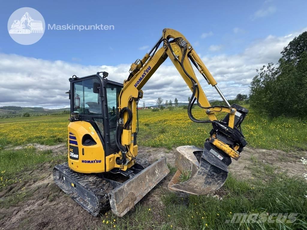 Komatsu PC 26 MR 小型挖土機/掘鑿機<7t(小型挖掘機)