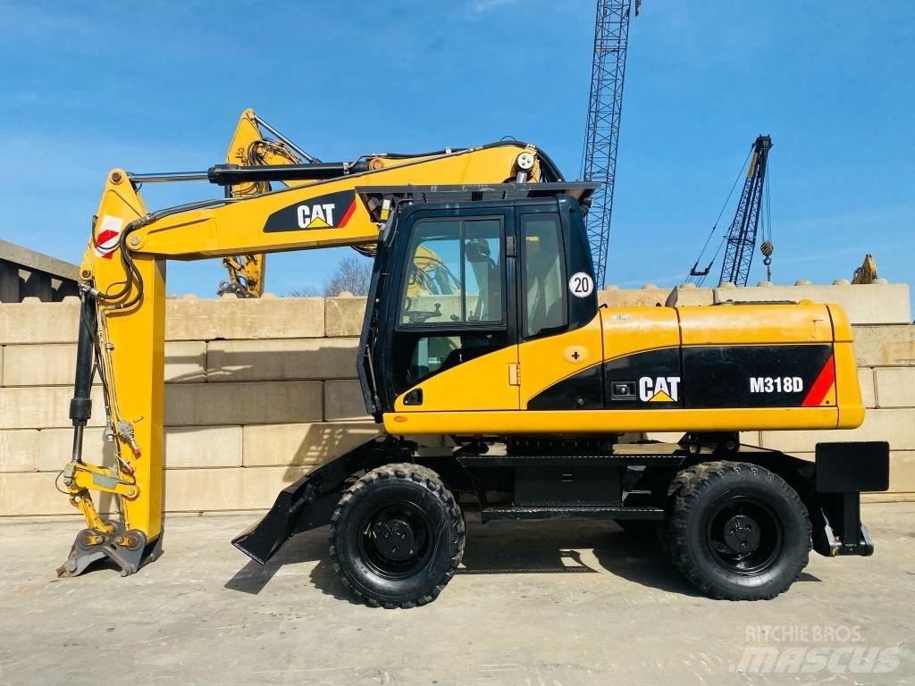 CAT M 318 D 旋轉式挖土機/掘鑿機/挖掘機
