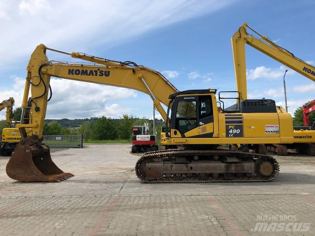 Komatsu PC490LC-10 履帶式 挖土機/掘鑿機/挖掘機