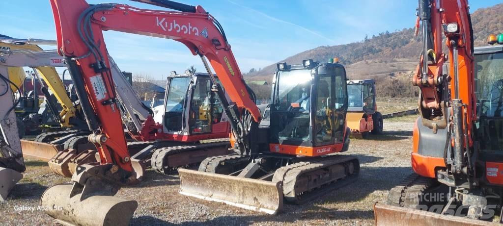 Kubota KX 080-4 中型挖土機/掘鑿機/挖掘機 7t-12t