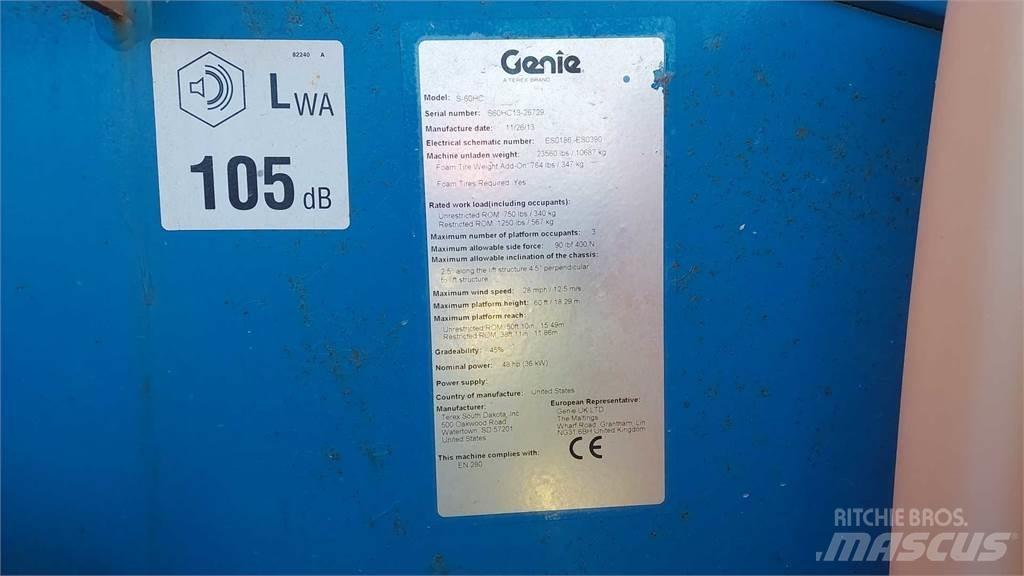 Genie S60HCE 伸縮臂高空作業車