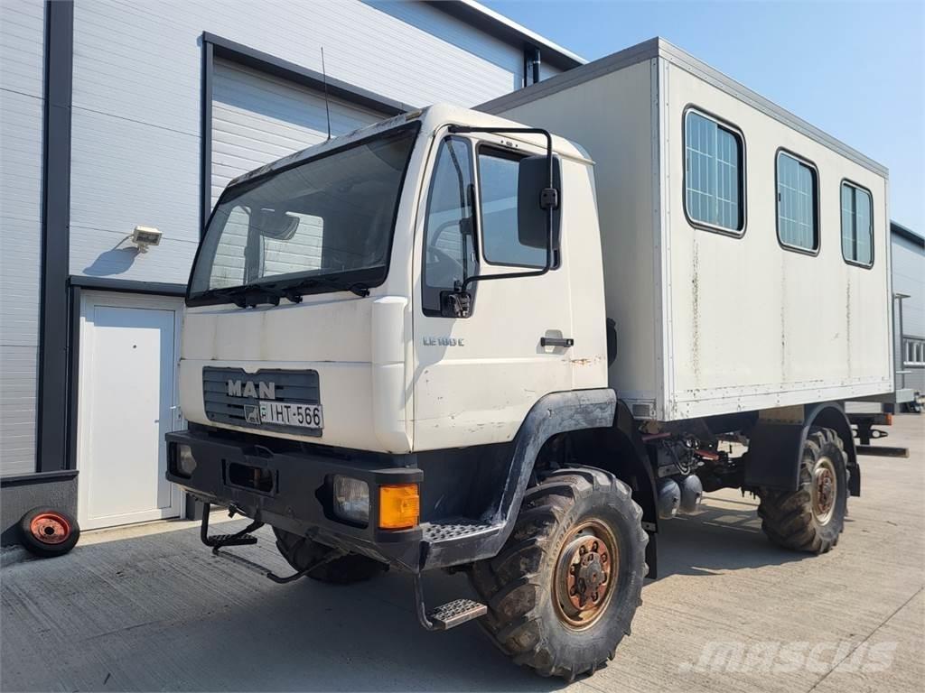 MAN 10.185LAEC 4X4 貨箱式卡車