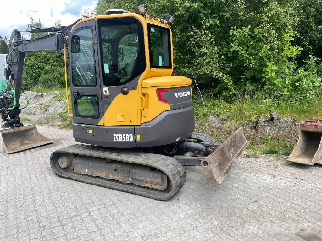 Volvo ECR58D 小型挖土機/掘鑿機<7t(小型挖掘機)