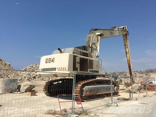 Liebherr 984 C 長臂前伸型挖土機/掘鑿機/挖掘機