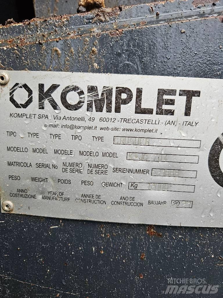 Komplet K-JC 704 移動式壓碎機