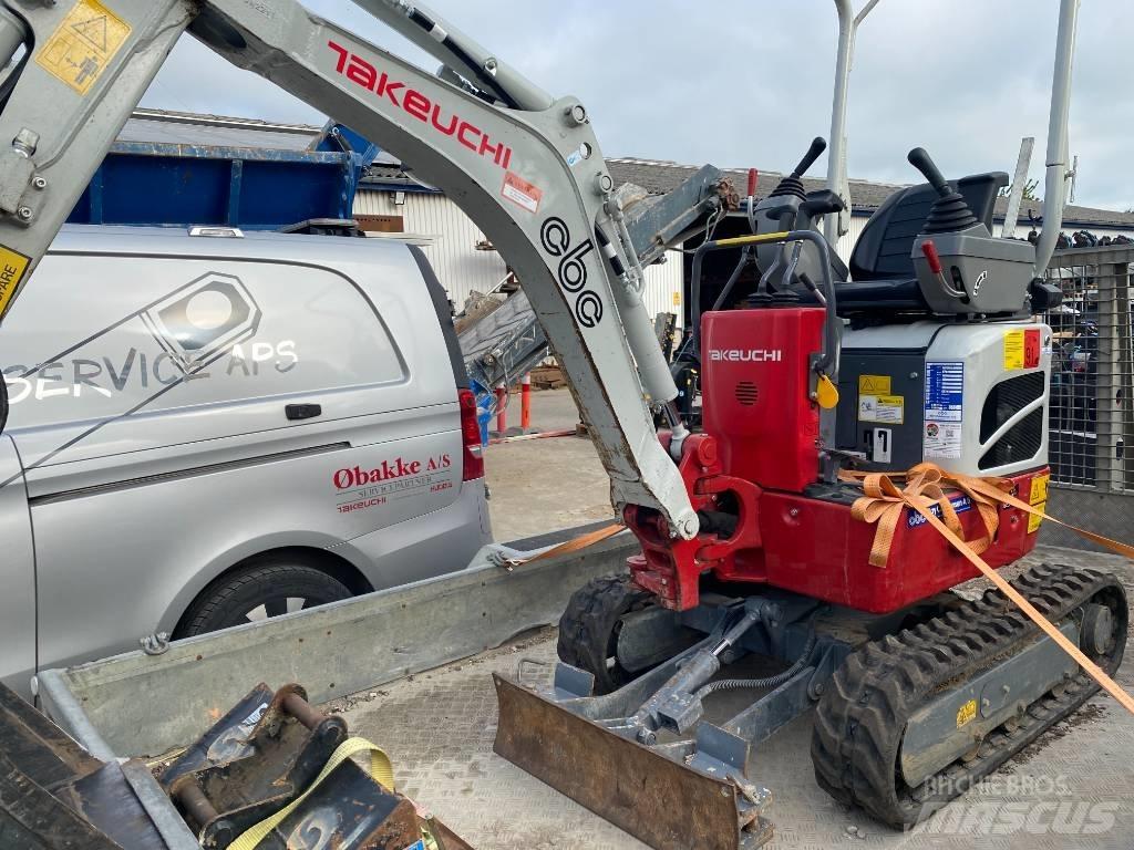 Takeuchi TB 210 小型挖土機/掘鑿機<7t(小型挖掘機)