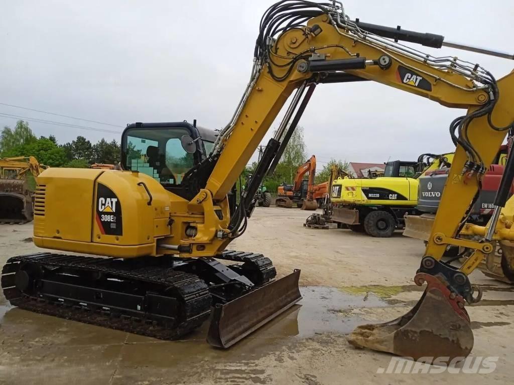 CAT 308 E 2 CR 中型挖土機/掘鑿機/挖掘機 7t-12t