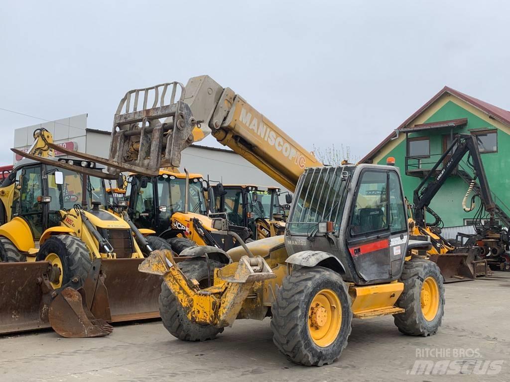 Manitou MT 1233 S 農業用伸縮臂裝載機
