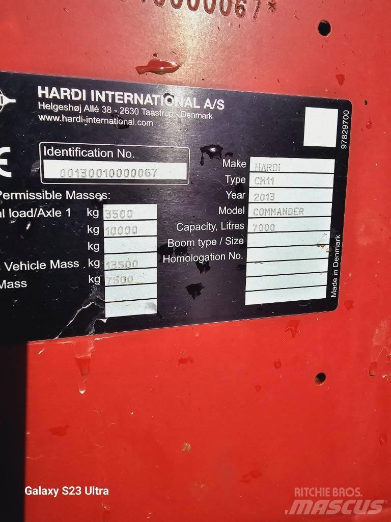 Hardi Commander 7000 牽引式噴霧機