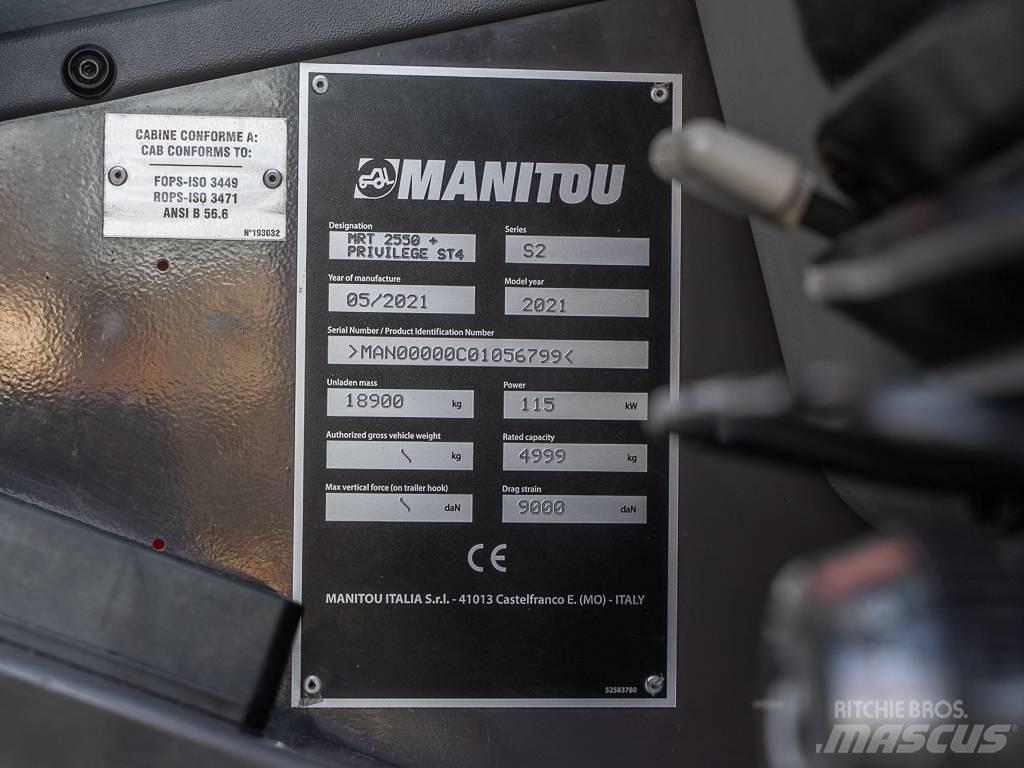 Manitou MRT 2550 伸縮臂操作車