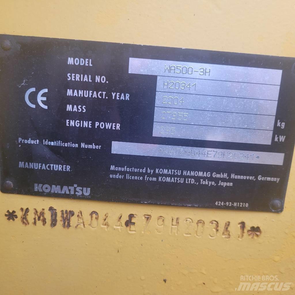 Komatsu WA500 輪胎式裝載機