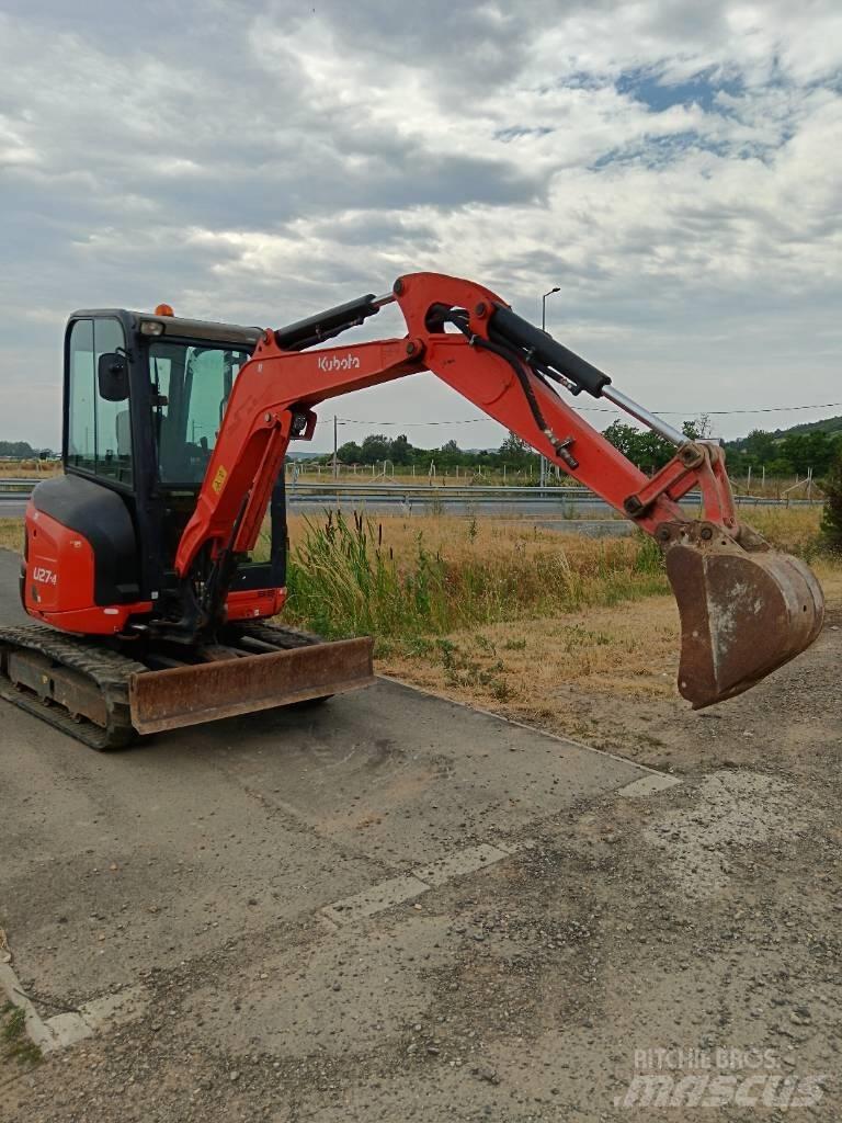 Kubota U 27-4 小型挖土機/掘鑿機<7t(小型挖掘機)
