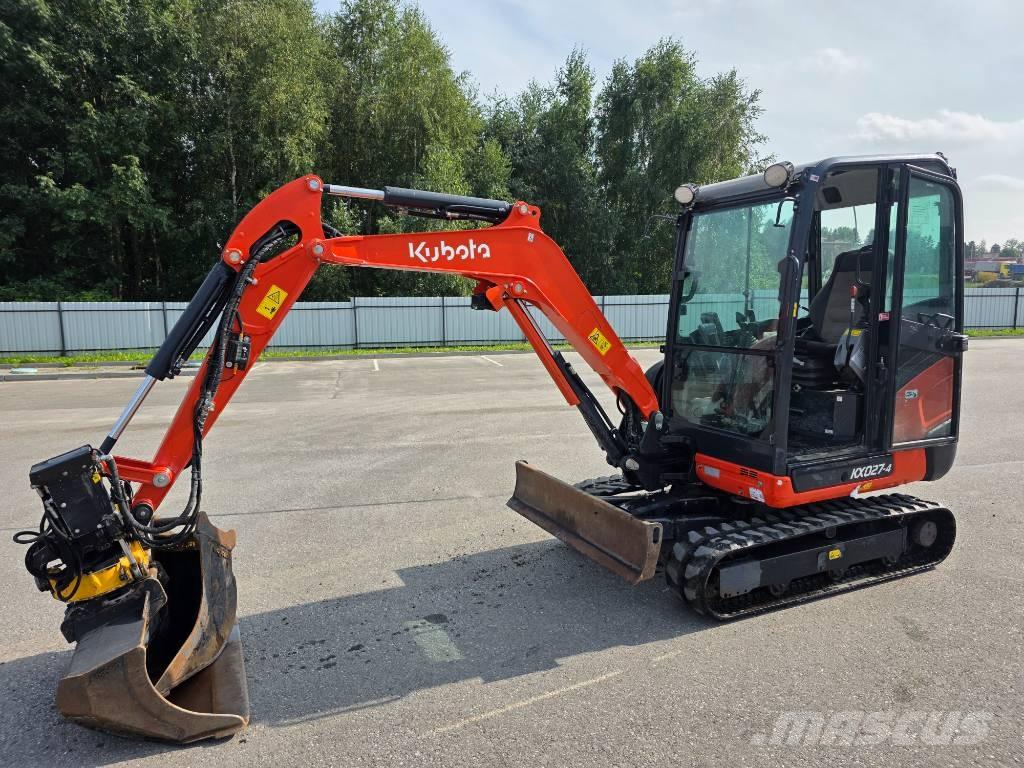 Kubota KX 027-4 小型挖土機/掘鑿機<7t(小型挖掘機)