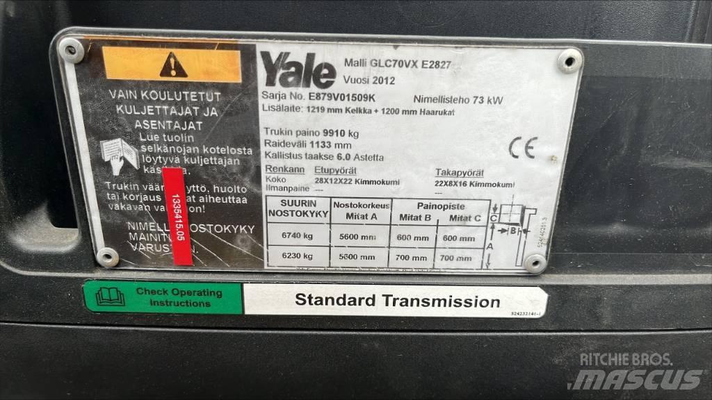 Yale GLP 70 GC 液化石油氣LPG卡車
