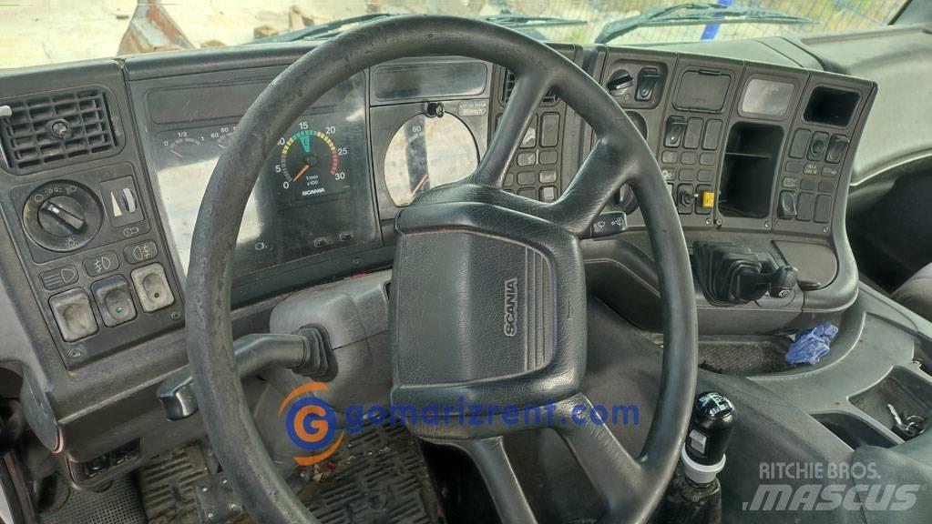 Scania P 220 平板式/側卸式卡車