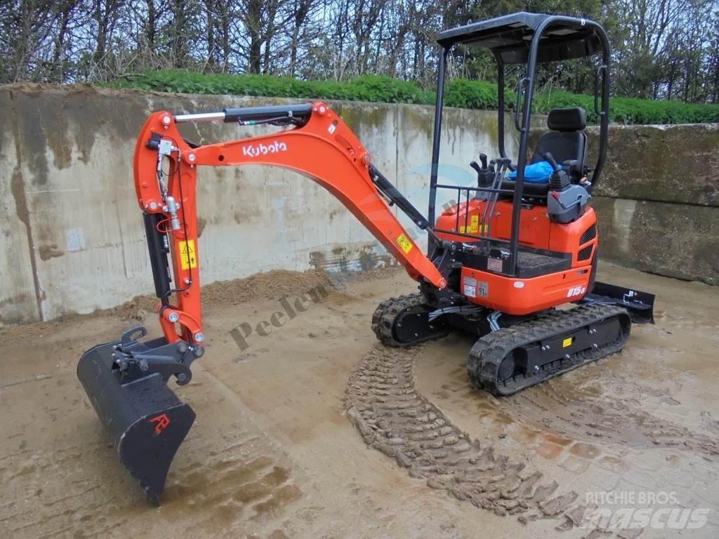 Kubota U 15-3 小型挖土機/掘鑿機<7t(小型挖掘機)