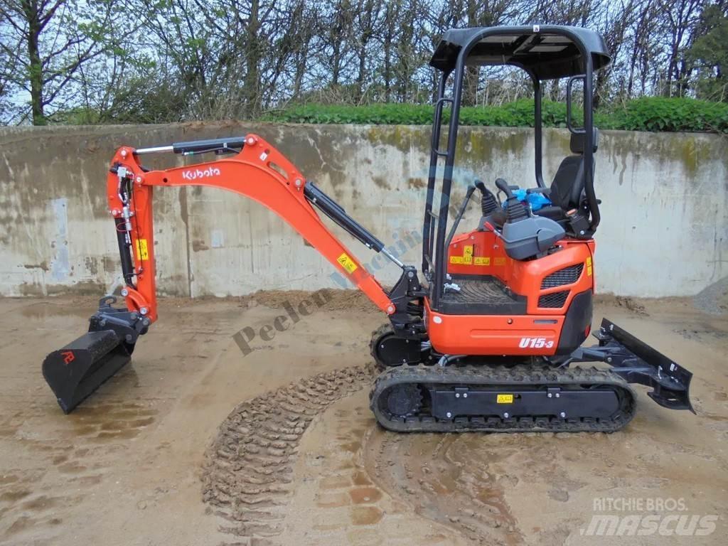 Kubota U 15-3 小型挖土機/掘鑿機<7t(小型挖掘機)