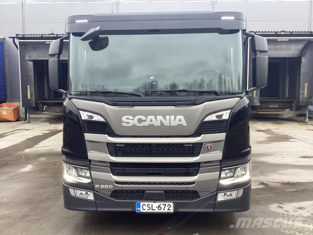 Scania P 280 CNG 貨箱式卡車