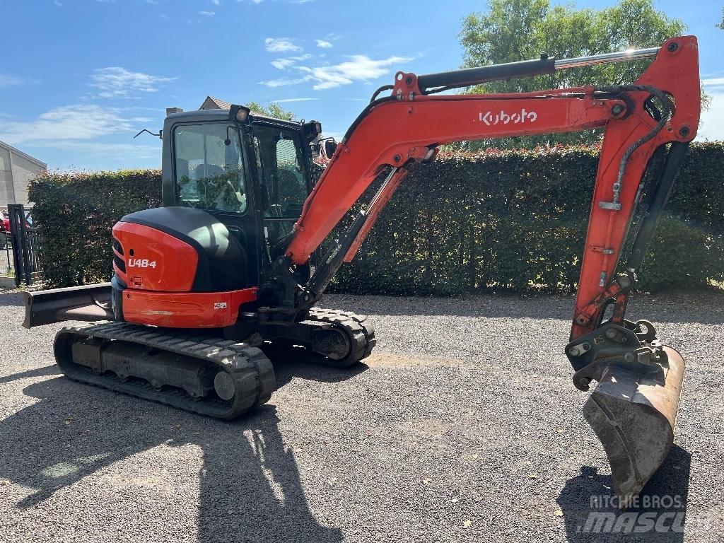 Kubota U 48-4 小型挖土機/掘鑿機<7t(小型挖掘機)