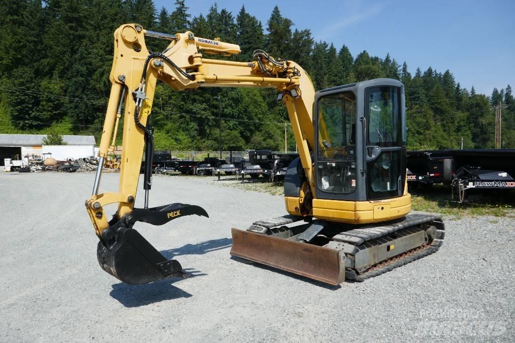 Komatsu PC58UU-5 小型挖土機/掘鑿機<7t(小型挖掘機)