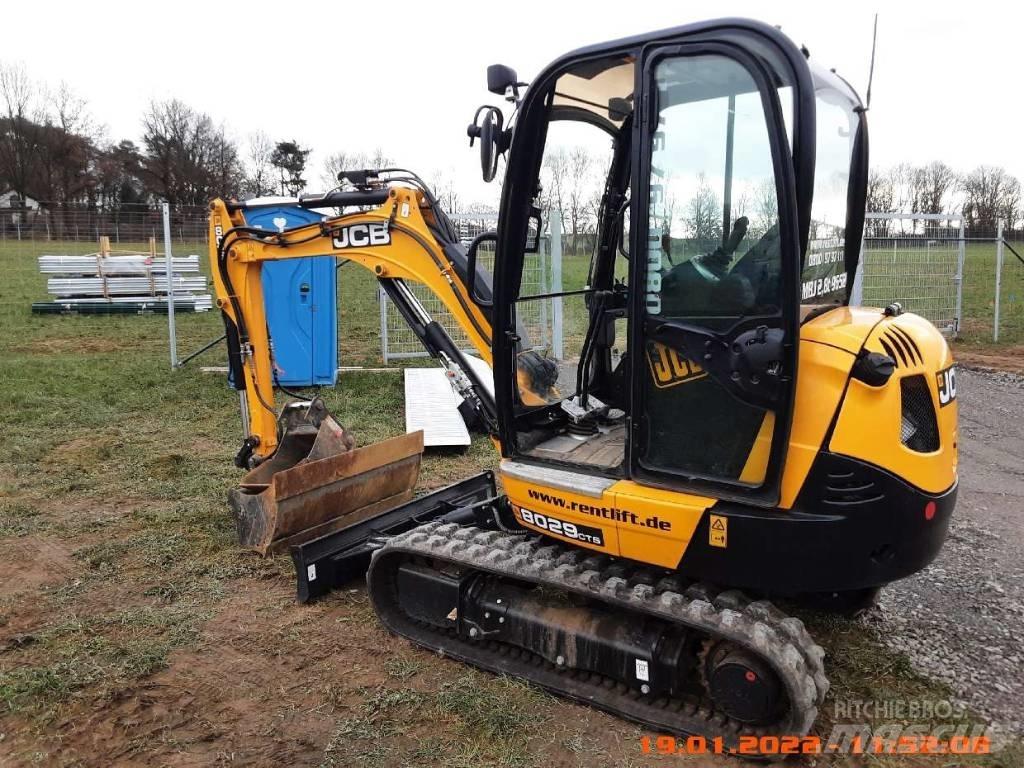JCB 8029 CTS 小型挖土機/掘鑿機<7t(小型挖掘機)