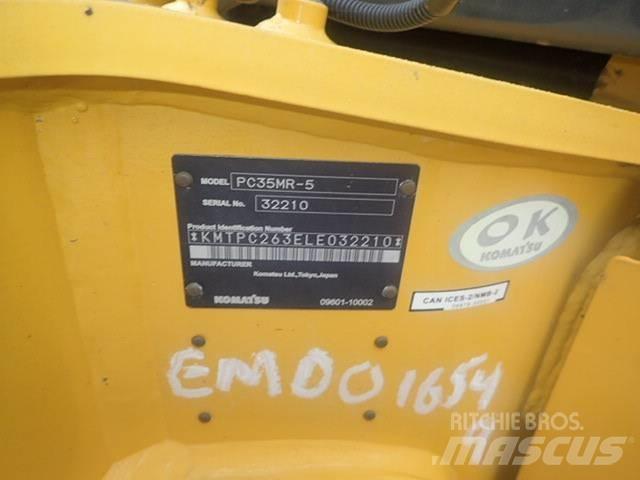 Komatsu PC35MR-5 小型挖土機/掘鑿機<7t(小型挖掘機)