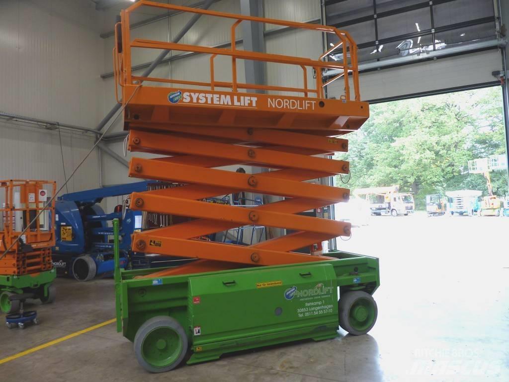 HAB S 152 10 E2WD 剪式升降機