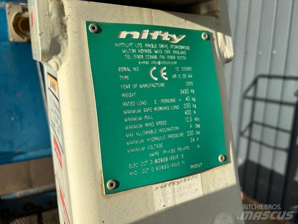 Niftylift HR 12 曲臂高空作業車