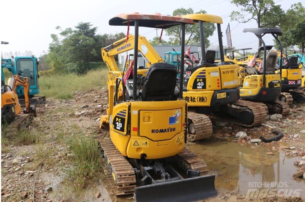 Komatsu PC 18 MR 小型挖土機/掘鑿機<7t(小型挖掘機)