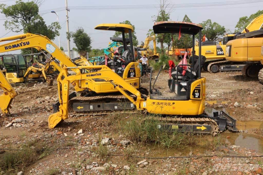 Komatsu PC 18 MR 小型挖土機/掘鑿機<7t(小型挖掘機)