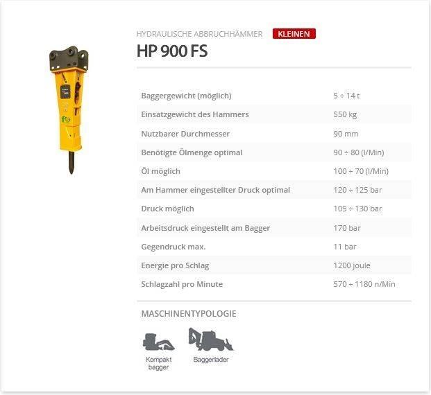 Indeco HP 900 FS 鐵鎚/碎石機