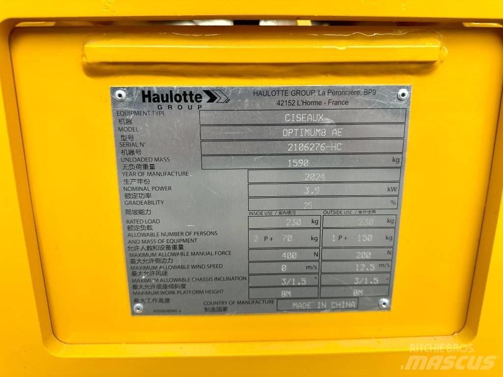 Haulotte OPTIMUM 8 剪式升降機