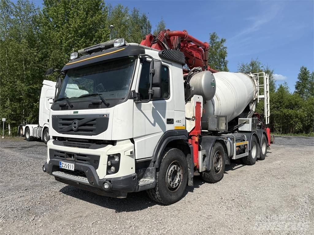 Volvo FMX 460 8*4 混凝土車